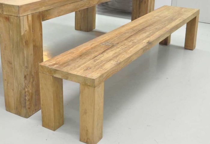 Sitzbank Holz zu Esstisch