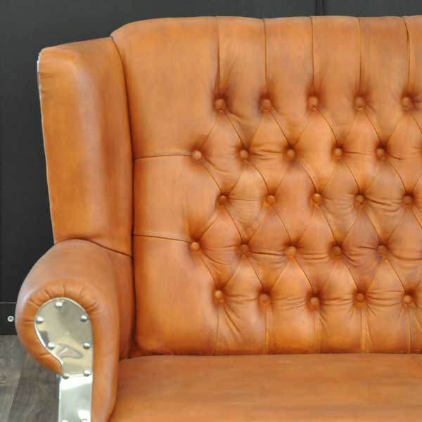 Oxford Steel Vintage Sofa