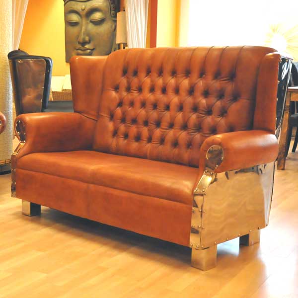 Oxford Steel Vintage Sofa