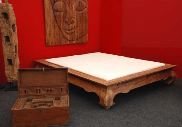 Opium Bett Plattform Grande - 200 / NATURAL