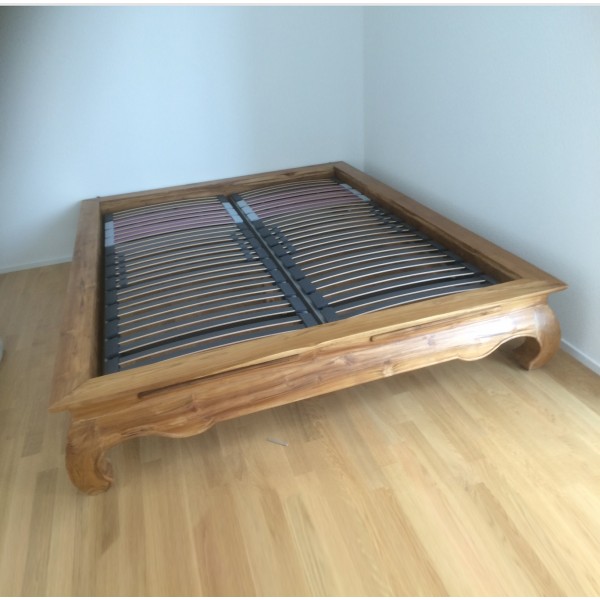 Opium Bett Plattform Elegant - 140 / NATURAL